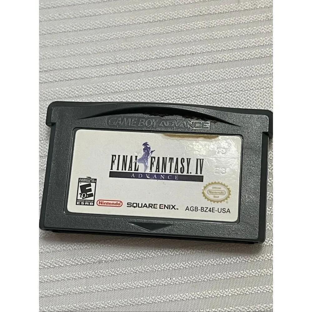 Final Fantasy IV 4 Advance Gameboy Advance Tested Clean